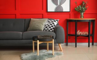 Rouge foncé couleur pour bien l'utiliser dans votre décoration