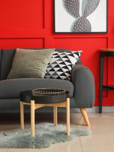 Rouge foncé couleur pour bien l'utiliser dans votre décoration