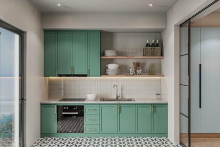 Cuisine couleur vert pour sublimer vos plats