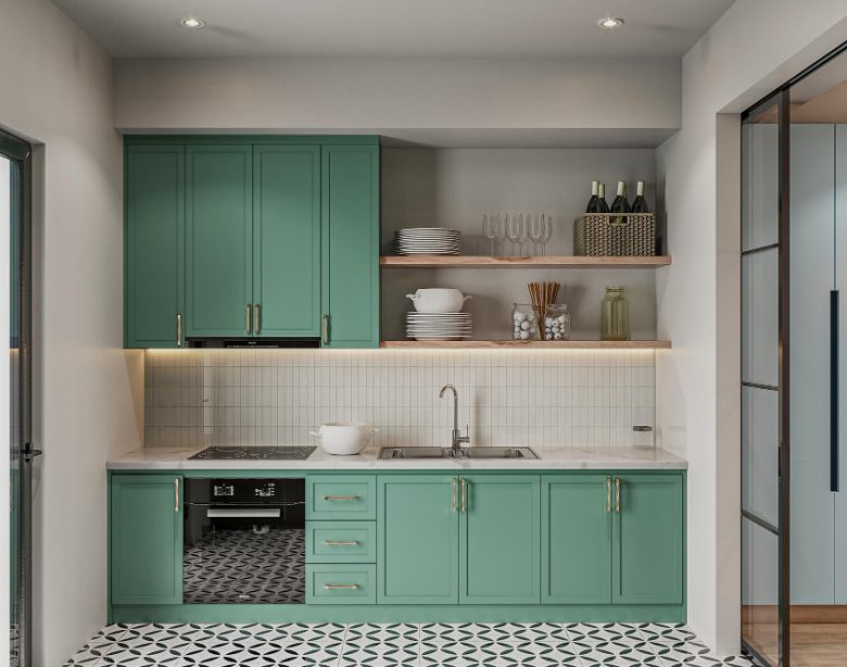Cuisine couleur vert pour sublimer vos plats