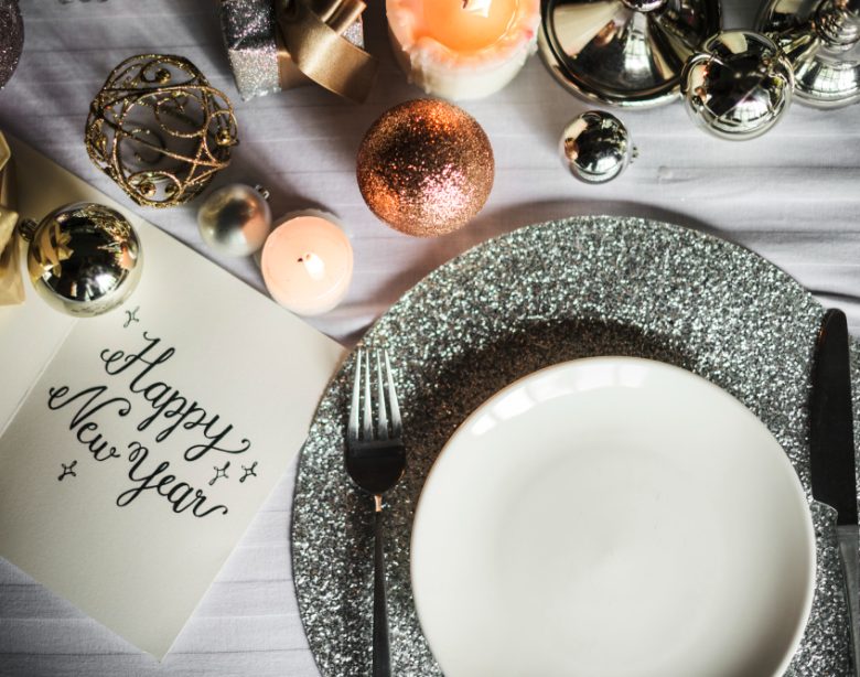 la Déco table jour de l'an à faire soi-même