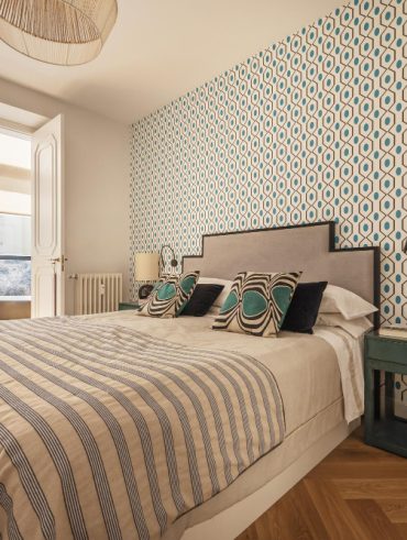 choisir et intégrer du papier peint géométrique