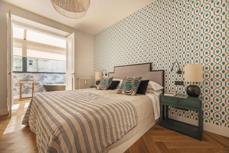 choisir et intégrer du papier peint géométrique