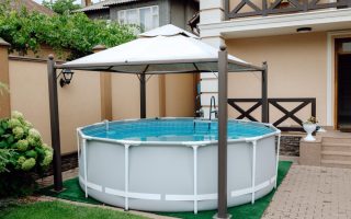 Habillage piscine semi enterrée pour sublimer votre bassin