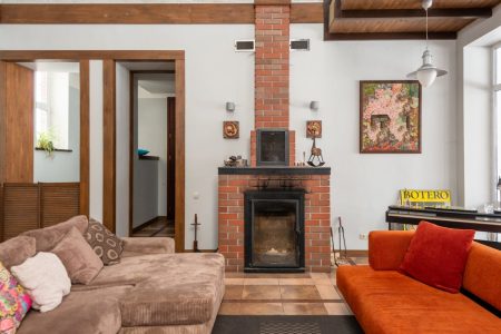 Couleur taupe dans un salon pour une décoration chaleureuse et moderne